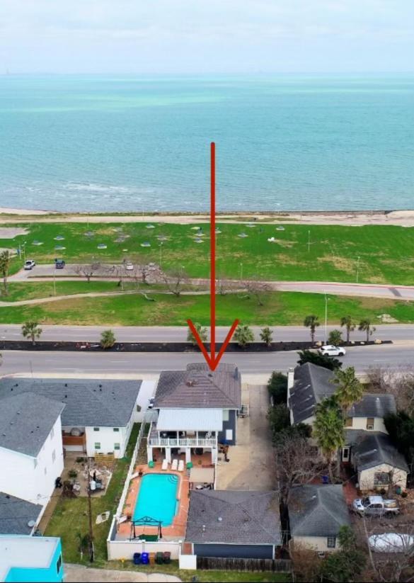 Villa Ocean View With Pool Casa De Joy Dos Upstairs Unit Corpus Christi Exterior foto